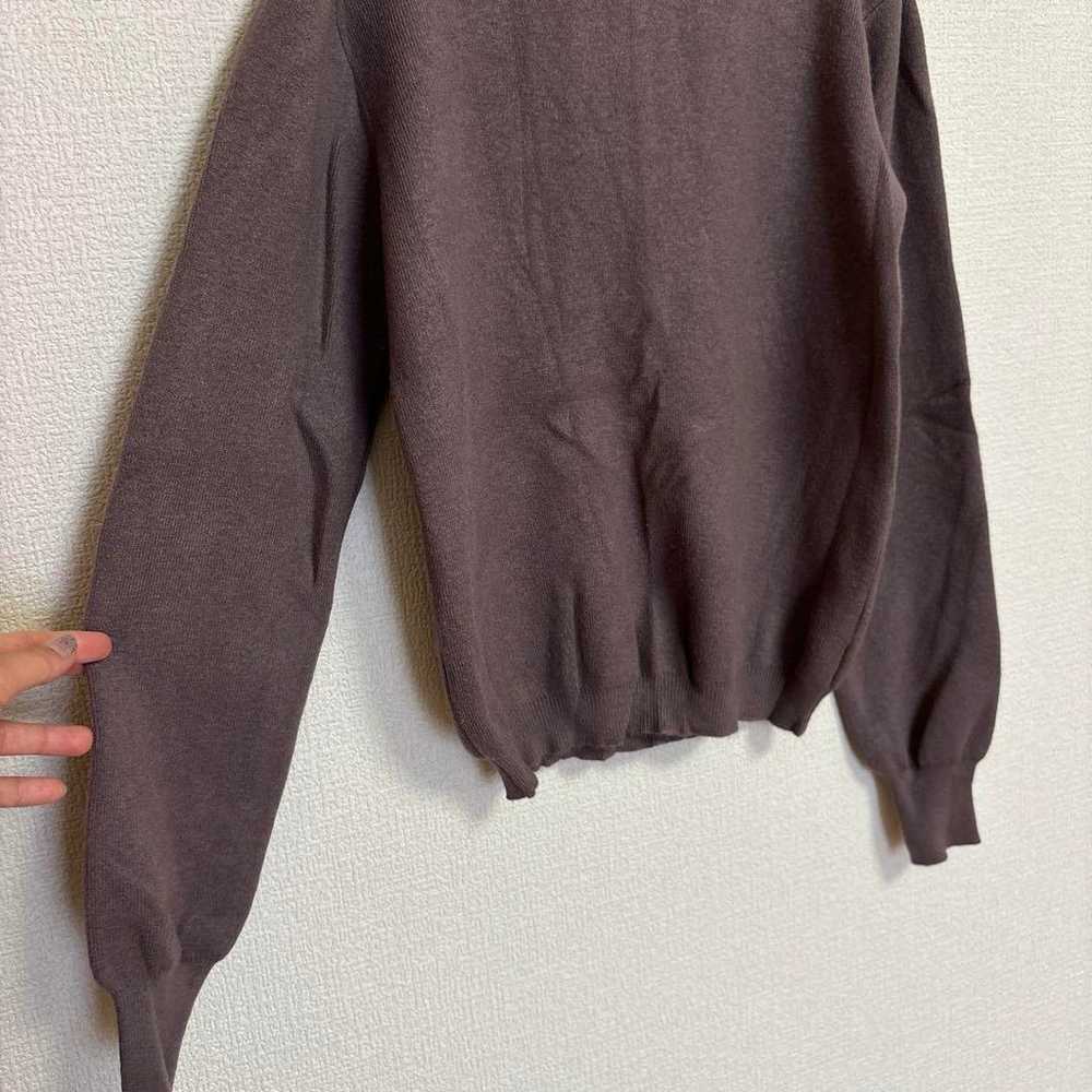 GRL Grail Sweater Knit Pullover Long Sleeve Brown - image 4