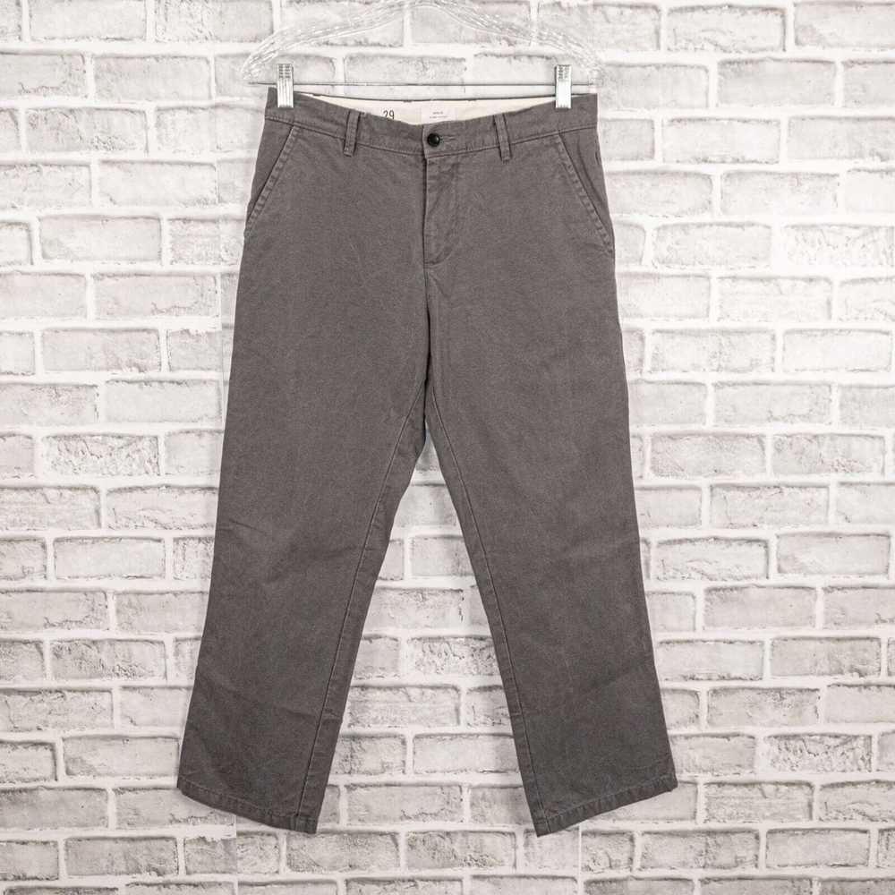 Apolis Apolis Men's Utility Chino Pants in Gray C… - image 1