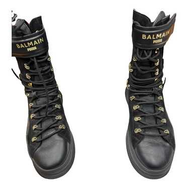 Balmain x Puma Leather boots