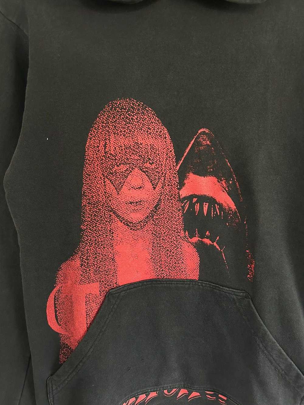 Raf Simons Raf Simons Penelope Tree Shark Hoodie - image 4