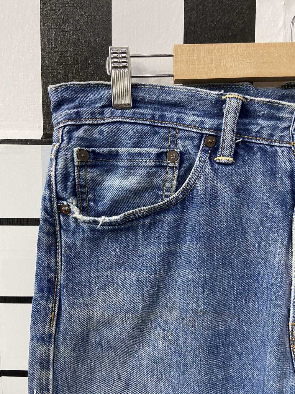 Levi's × Vintage Vintage Levi’s 505 Faded Blue Wh… - image 10