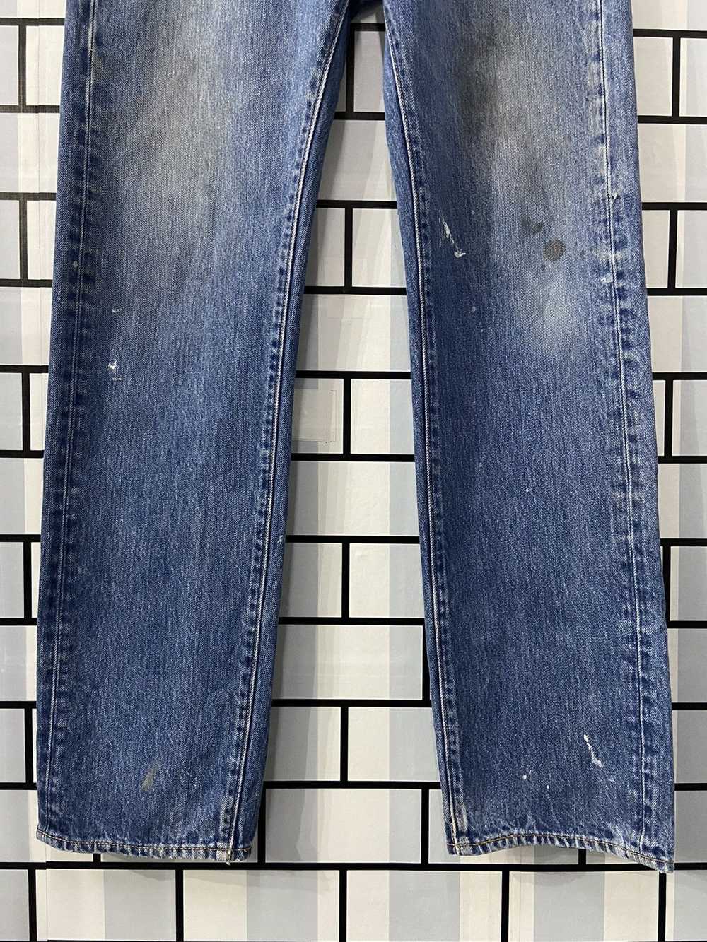 Levi's × Vintage Vintage Levi’s 505 Faded Blue Wh… - image 5