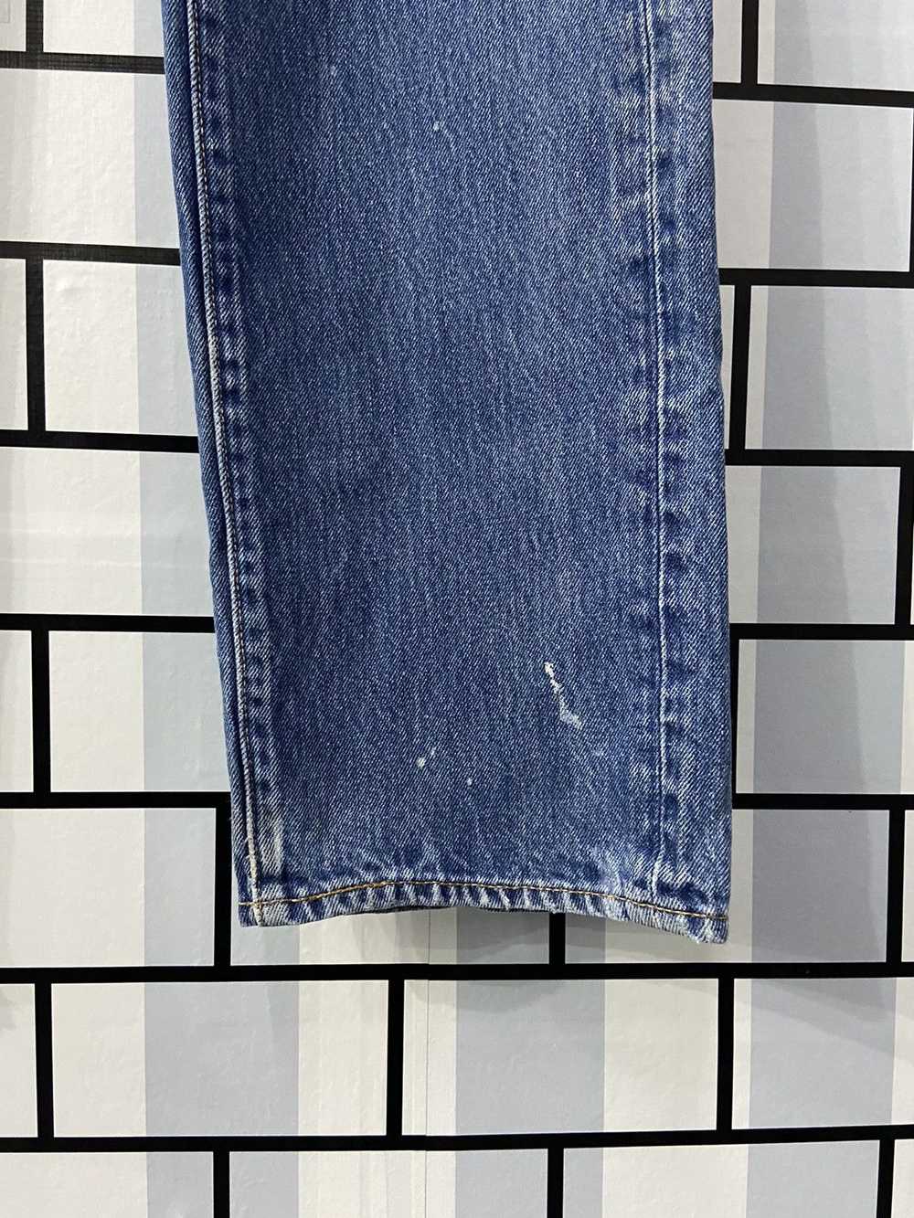 Levi's × Vintage Vintage Levi’s 505 Faded Blue Wh… - image 7