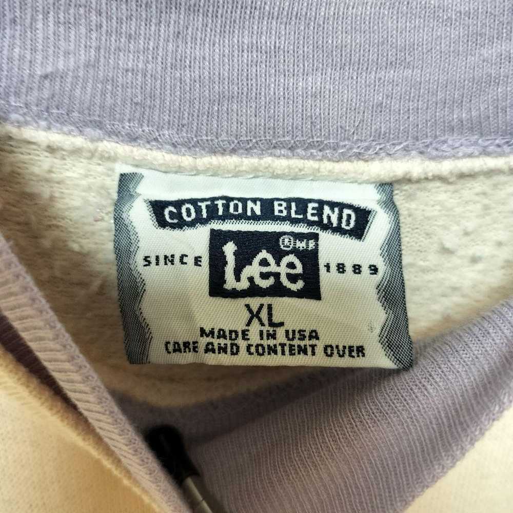 Lee USA made vintage sweatshirt with embroidered … - image 8