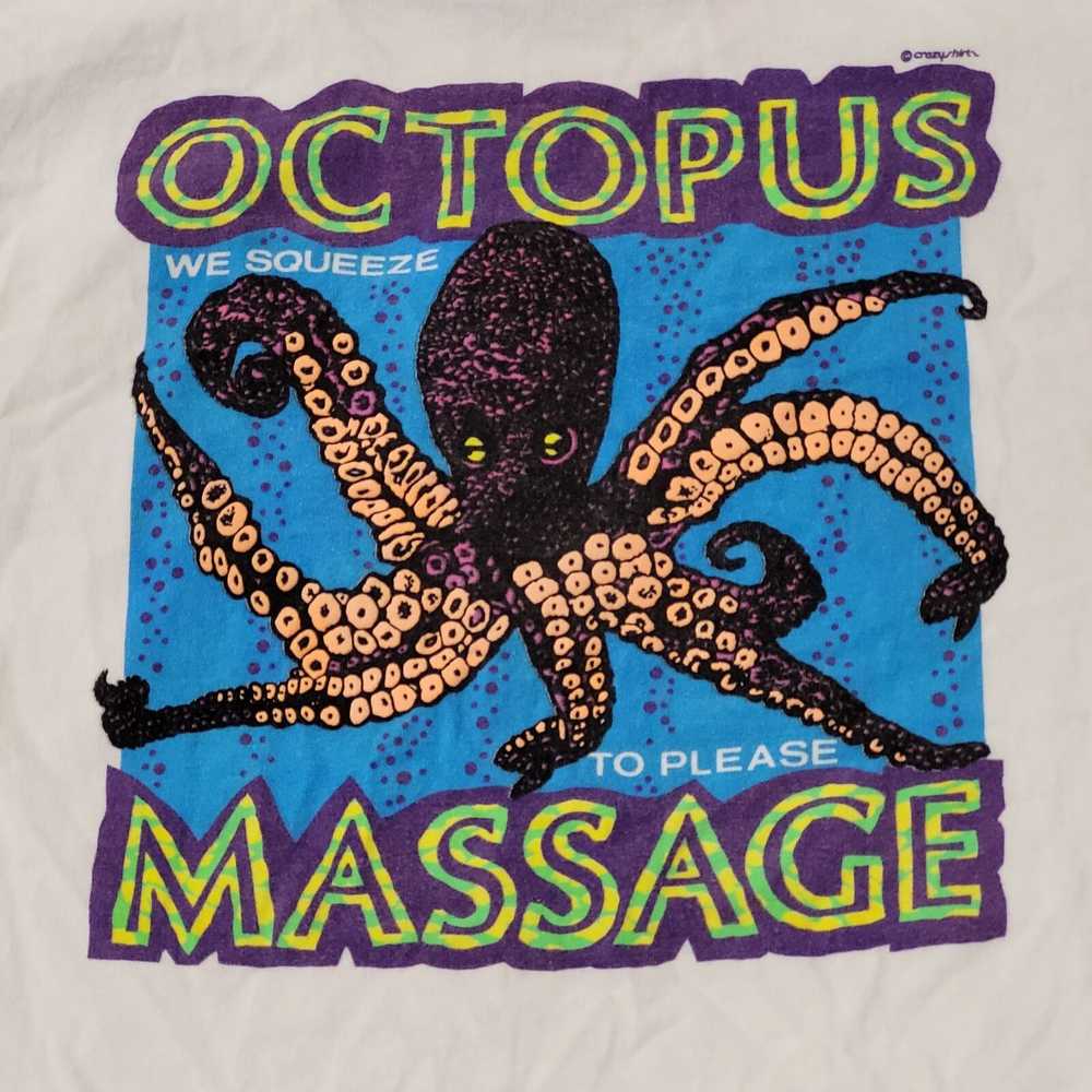 Crazy Shirts Vintage Funny Naughty Massage Shirt … - image 2