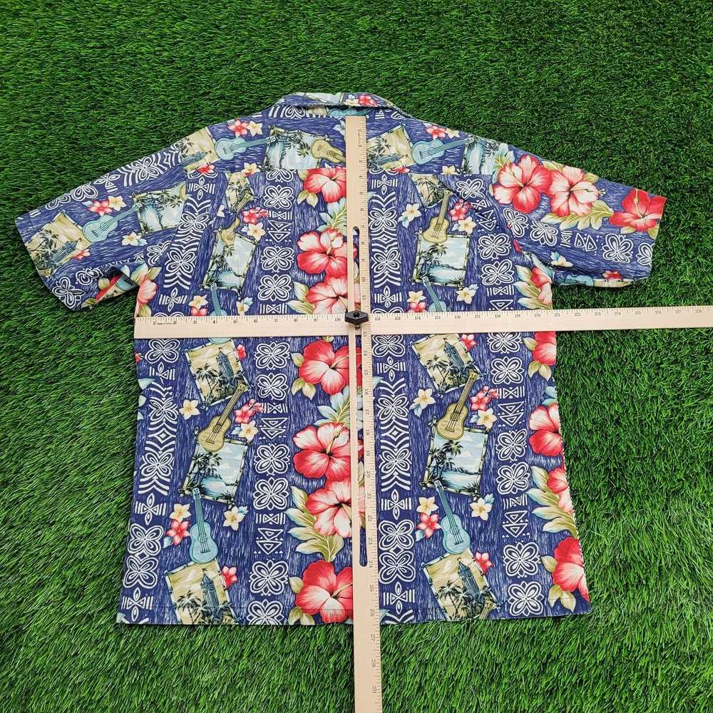 Other Vintage 90s RJC Hawaiian Button Shirt Mediu… - image 3