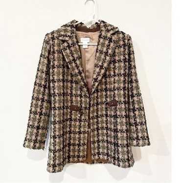 Soft surroundings Yorkshire tweed wool coat - image 1