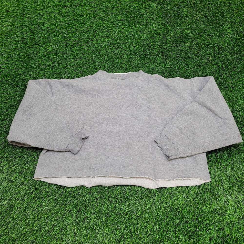 Nike NIKE Cropped Sweatshirt Womens Medium 25x17 … - image 3