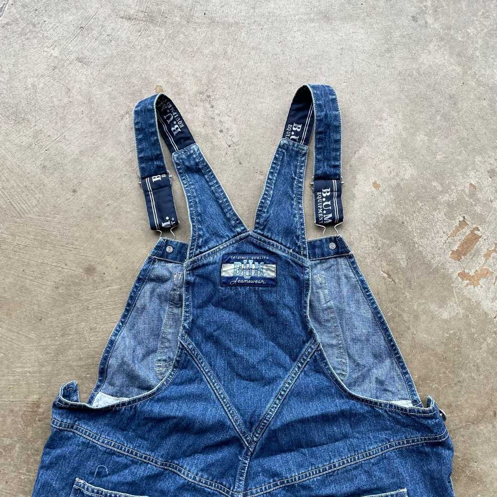 Vintage VINTAGE BUM EQUIPMENT COVERALL DENIM SHOR… - image 2