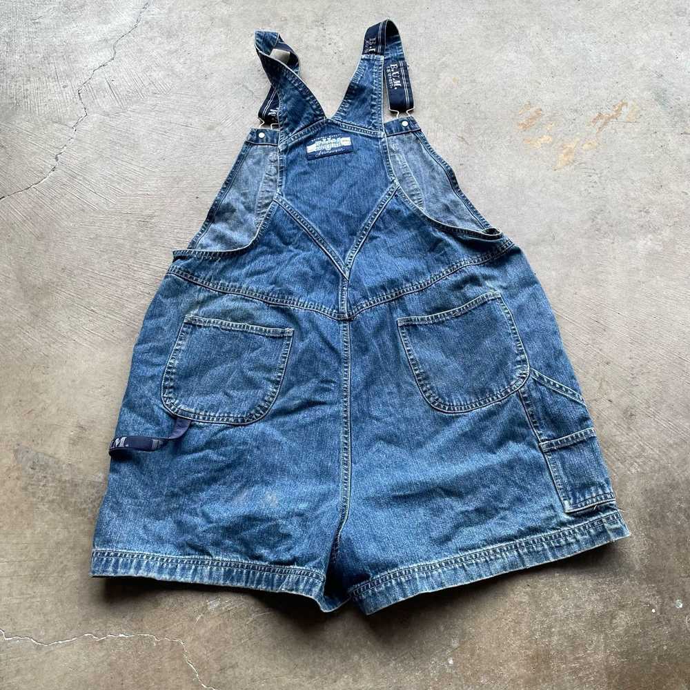 Vintage VINTAGE BUM EQUIPMENT COVERALL DENIM SHOR… - image 2