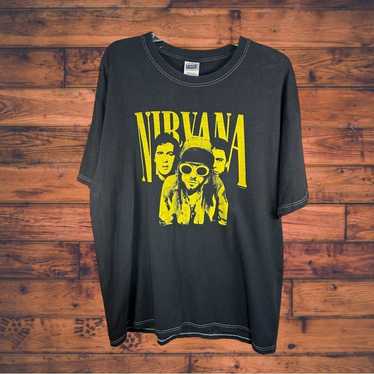 Anvil VTG '04 Anvil Nirvana Black Band Tee T-Shirt