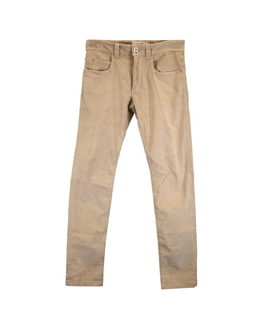 Loro Piana Premium Beige Cotton Slim Fit Pants - image 1