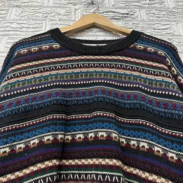 Top FLORENCE TRICOT VINTAGE SWEATER SZ 2XL