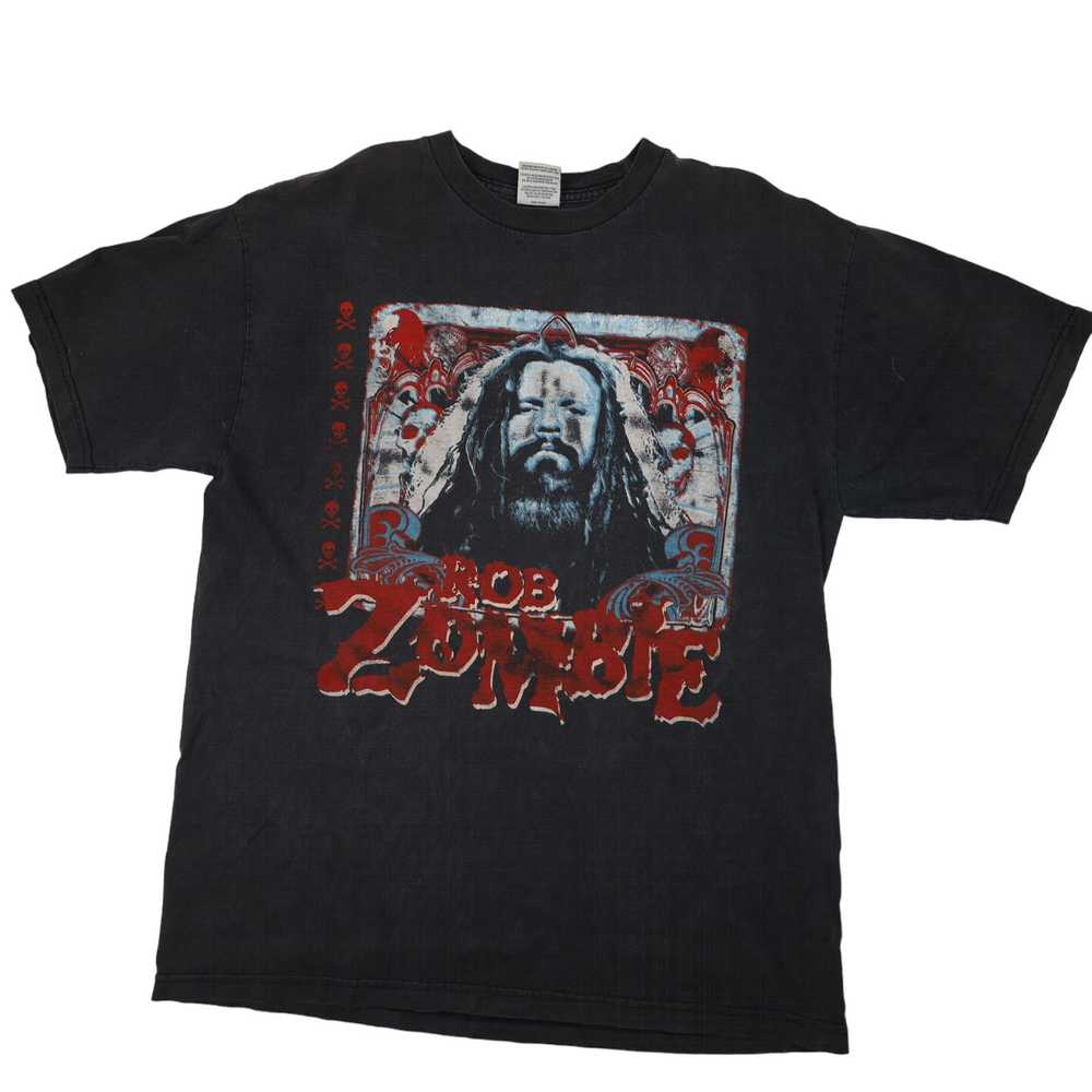 Band Tees × Vintage Vintage 2002 Rob Zombie Graph… - image 1