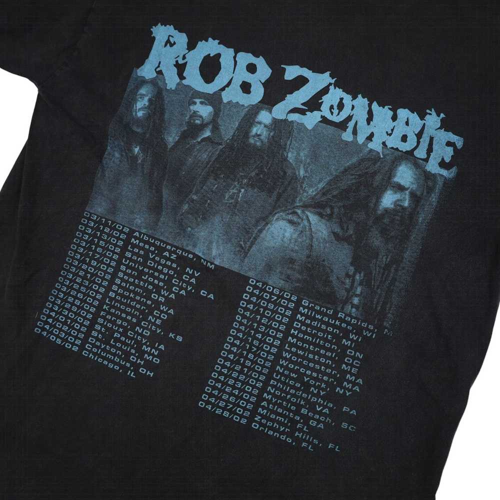 Band Tees × Vintage Vintage 2002 Rob Zombie Graph… - image 8