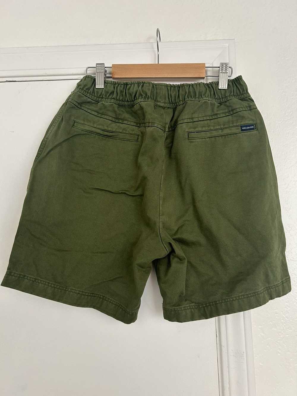 Aime Leon Dore Aime Leon Dore green shorts - image 2