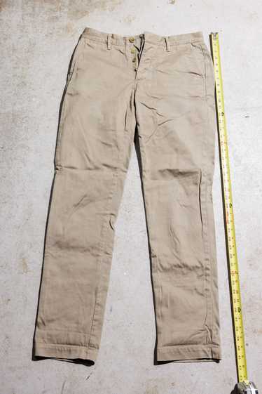 Tellason Tellason khaki pants, button fly