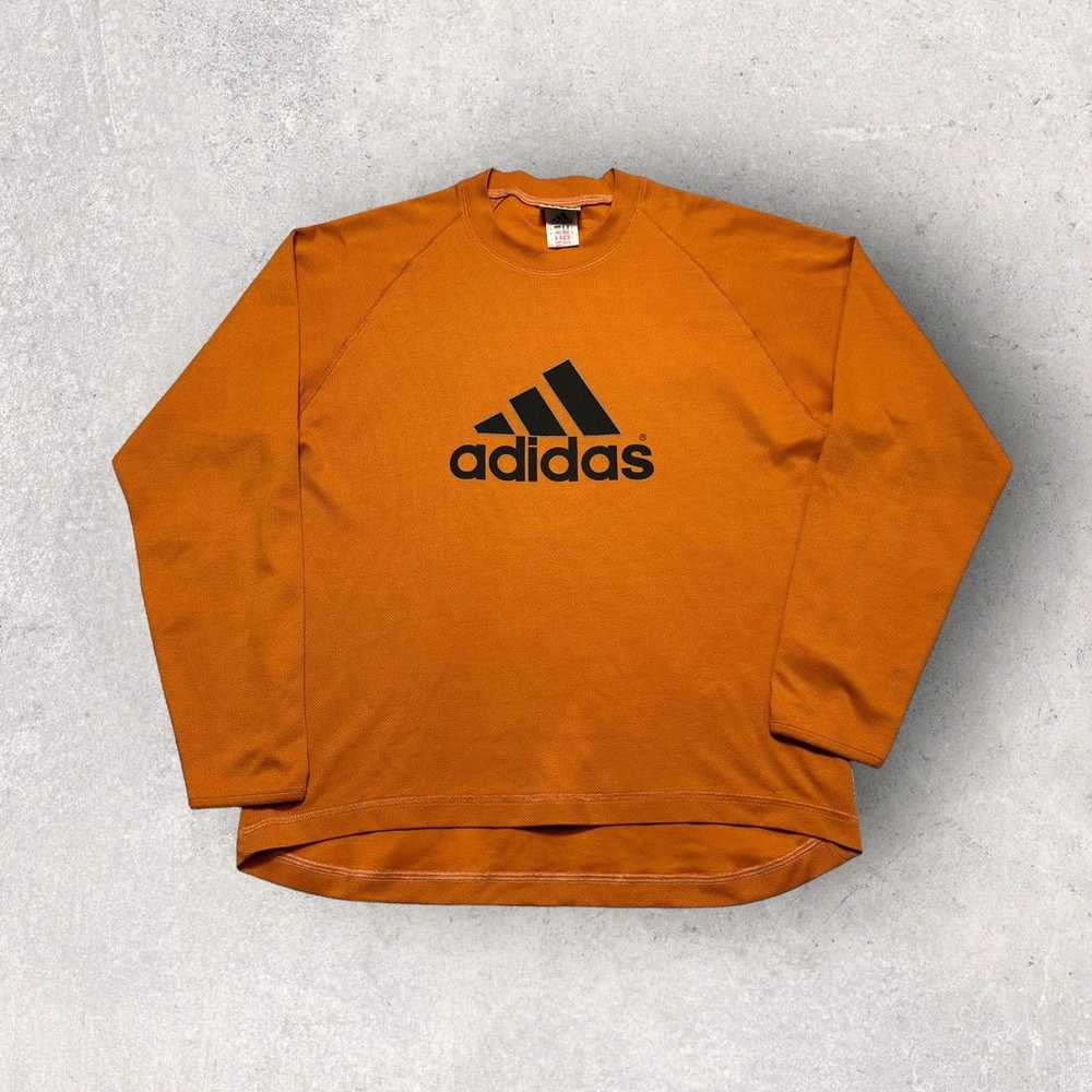 Adidas × Vintage Vintage Adidas Equipment long sl… - image 1