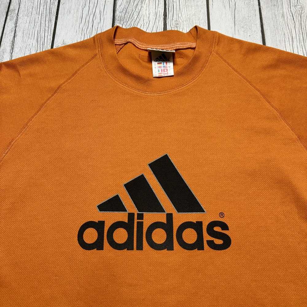 Adidas × Vintage Vintage Adidas Equipment long sl… - image 3