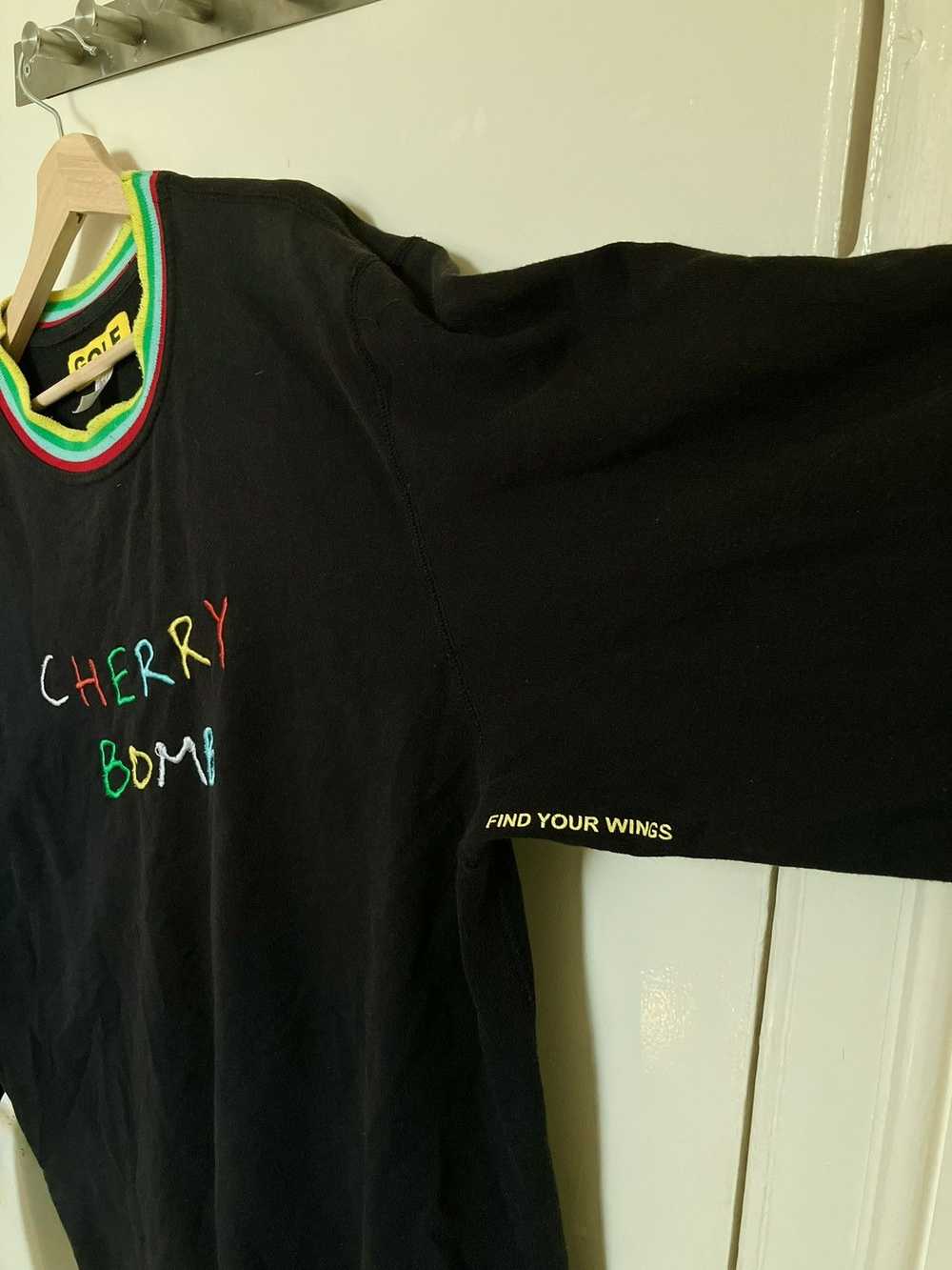 Golf Wang GOLF Wang cherry bomb black crewneck XL - image 5