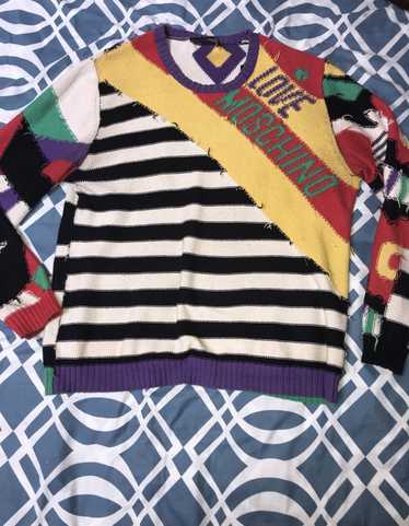 Moschino Crazy Stripe Sweater