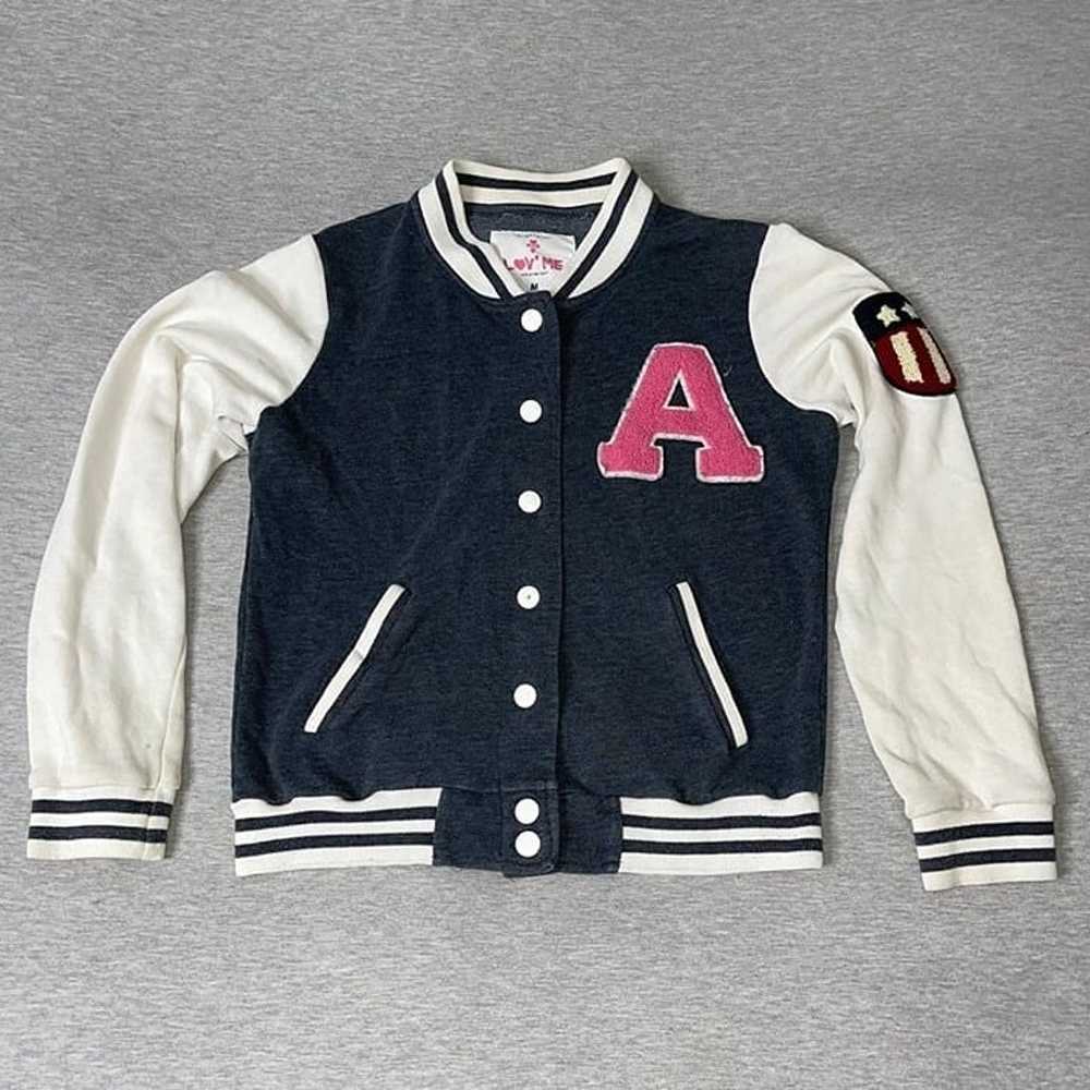 Fashion Nova Lov Me Women’s Vintage Varsity Intia… - image 1