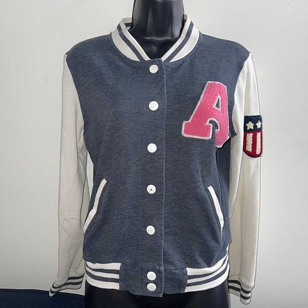 Fashion Nova Lov Me Women’s Vintage Varsity Intia… - image 2