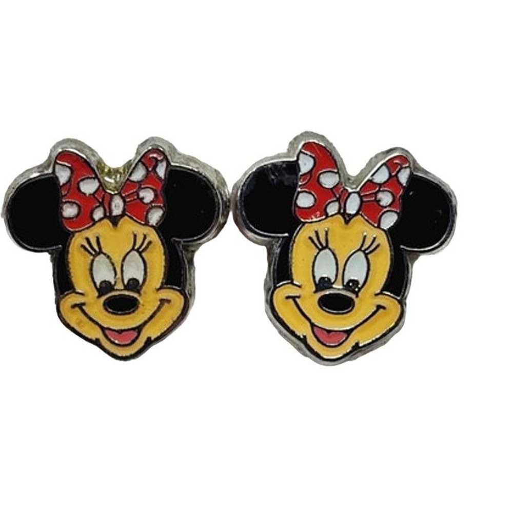 Disney Disney Classic Minnie Mouse Enamel Stud Ea… - image 1