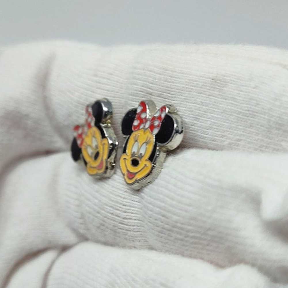 Disney Disney Classic Minnie Mouse Enamel Stud Ea… - image 4