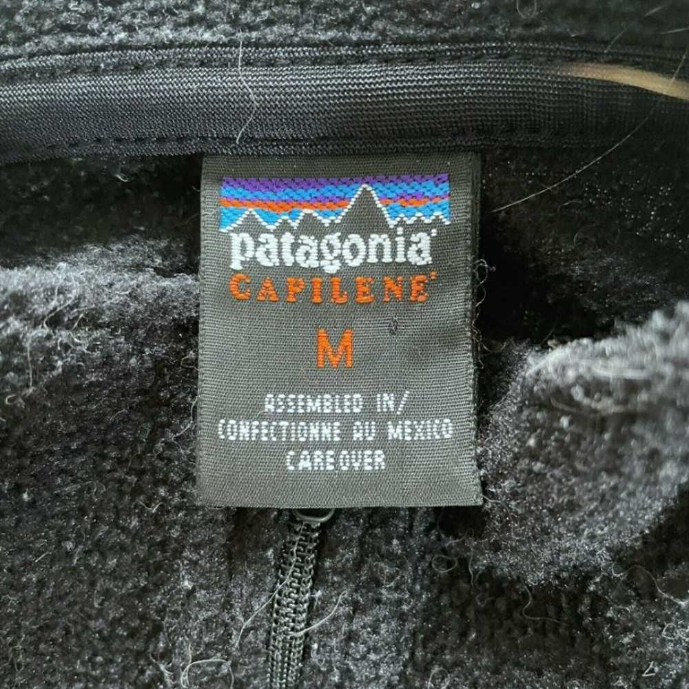 Vintage 90's Patagonia Capilene Black Fleece Wome… - image 4