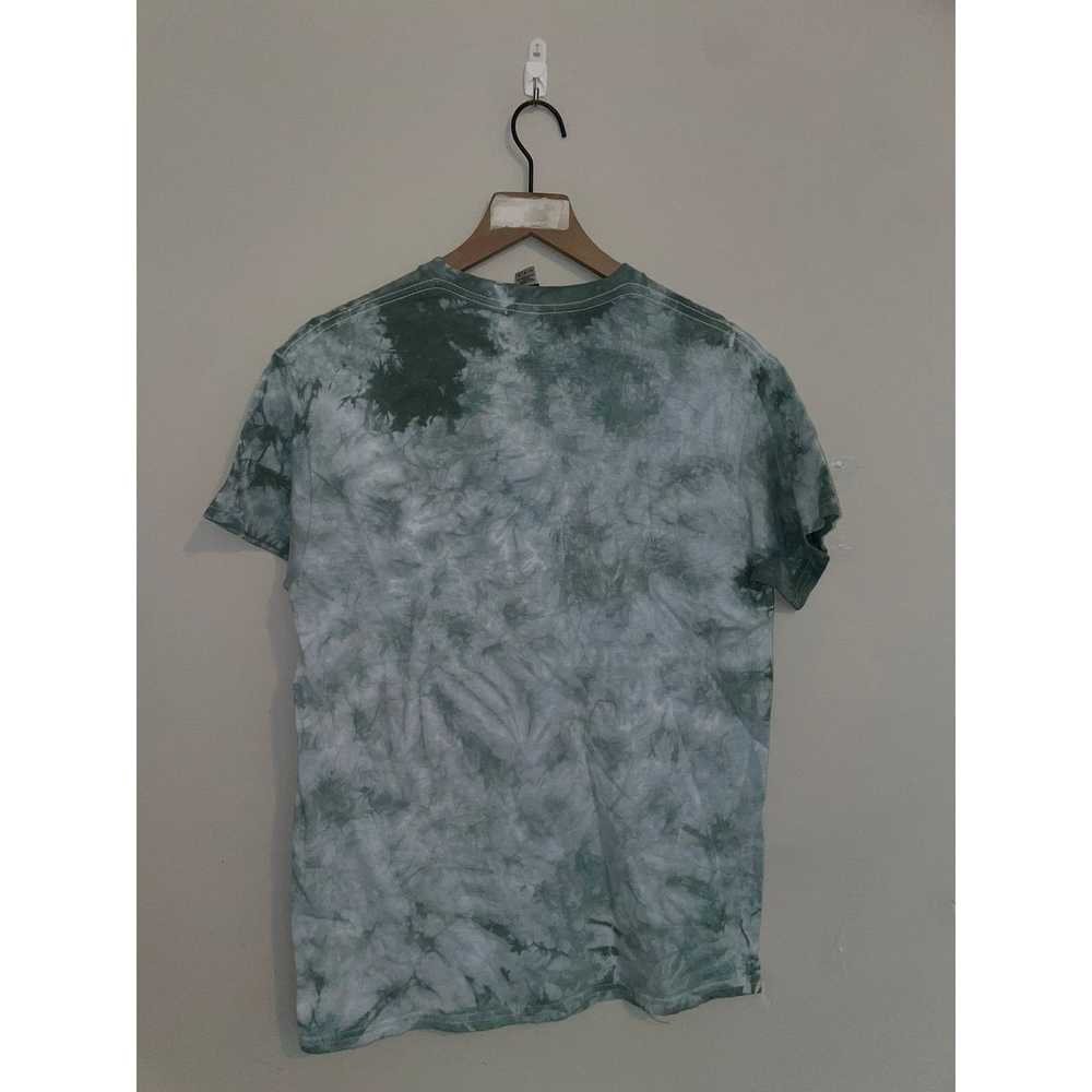 Gildan Gildan Heavy Cotton Gray Green Tie Dye Bla… - image 6