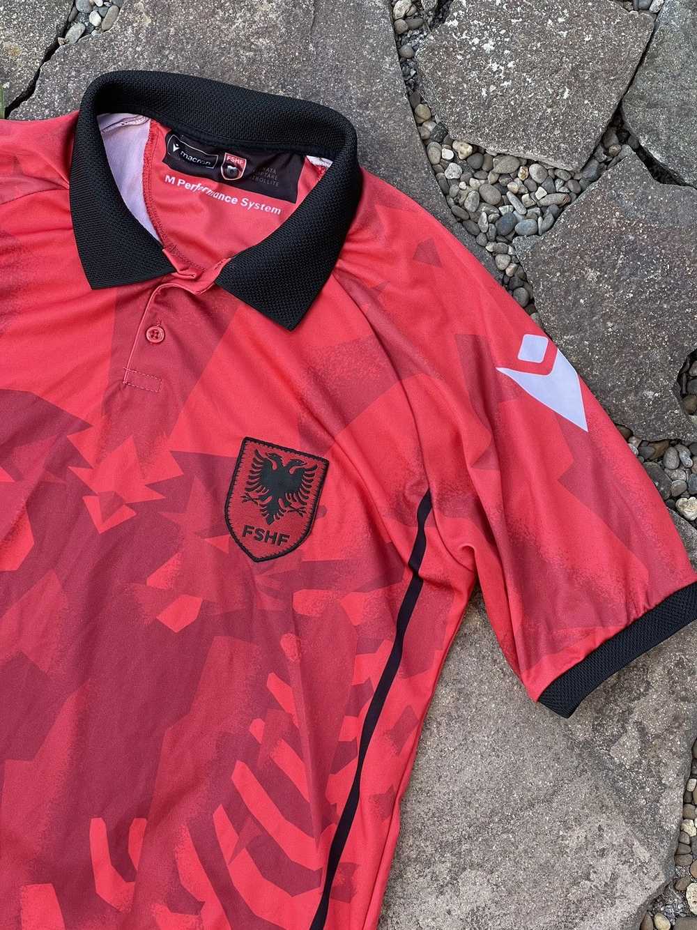 Jersey × Macron × Soccer Jersey Macron Albania so… - image 2