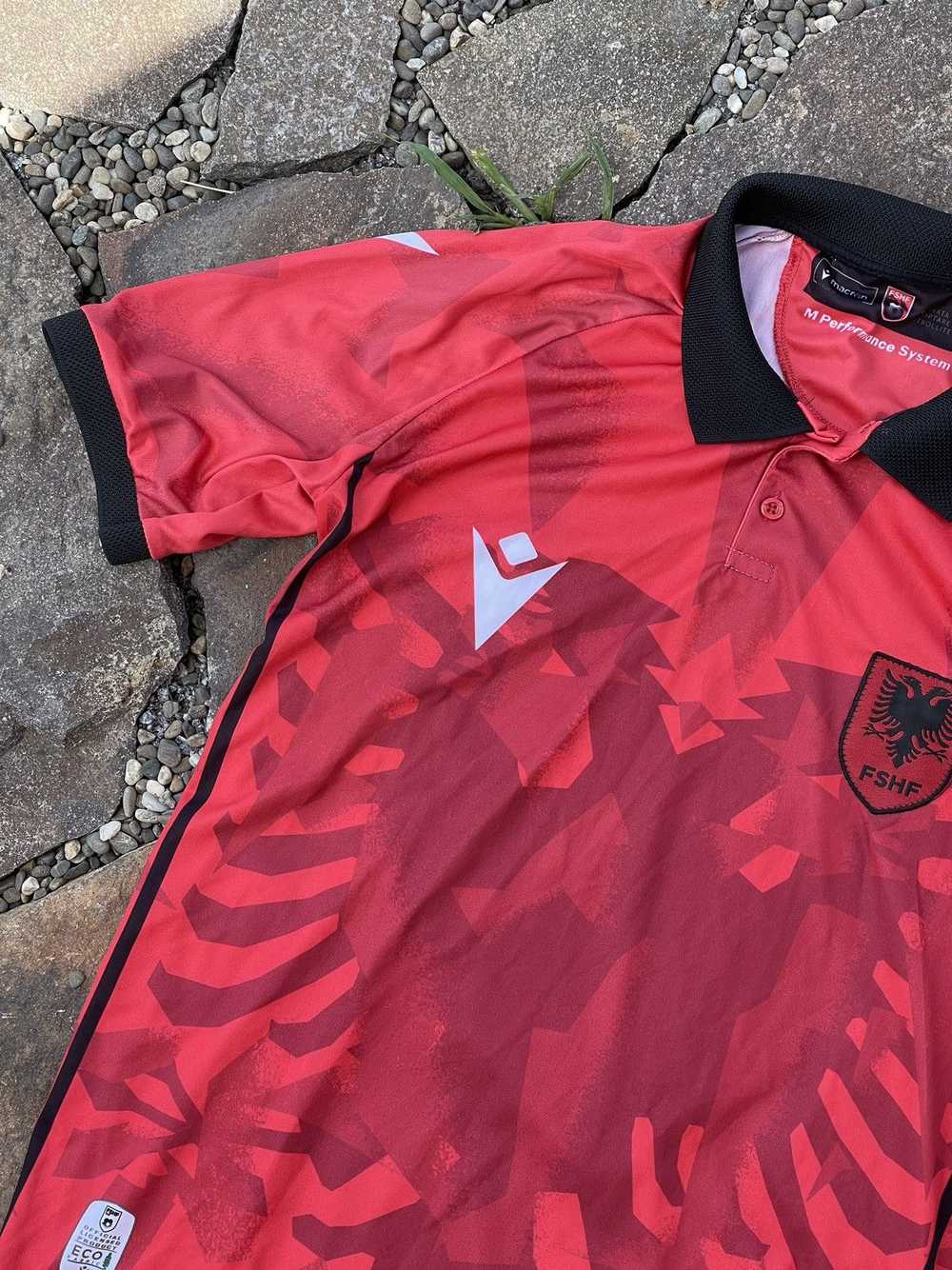 Jersey × Macron × Soccer Jersey Macron Albania so… - image 3