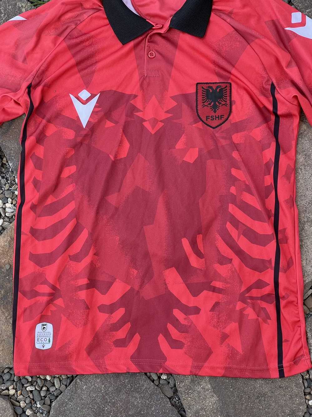 Jersey × Macron × Soccer Jersey Macron Albania so… - image 5