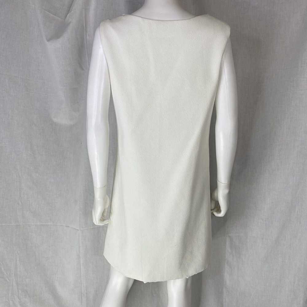 60s MOD GoGo vest sleeveless teardrop jacket sing… - image 3