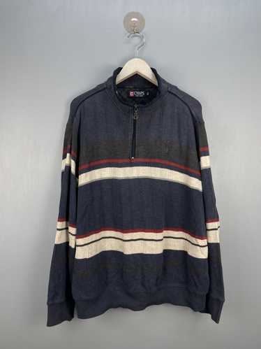 Chaps × Chaps Ralph Lauren Vintage Chaps half zip… - image 1