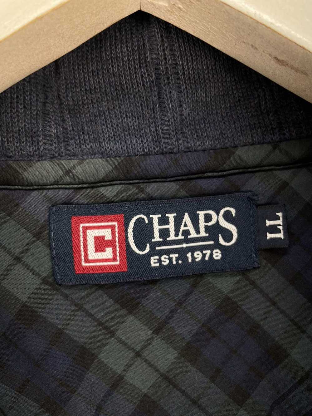 Chaps × Chaps Ralph Lauren Vintage Chaps half zip… - image 7