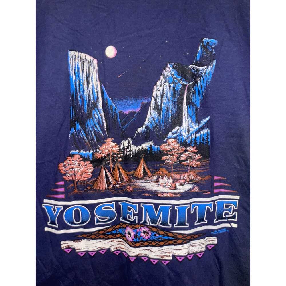 Jerzees 90s Jerzees Yosmite National Park Campfir… - image 2