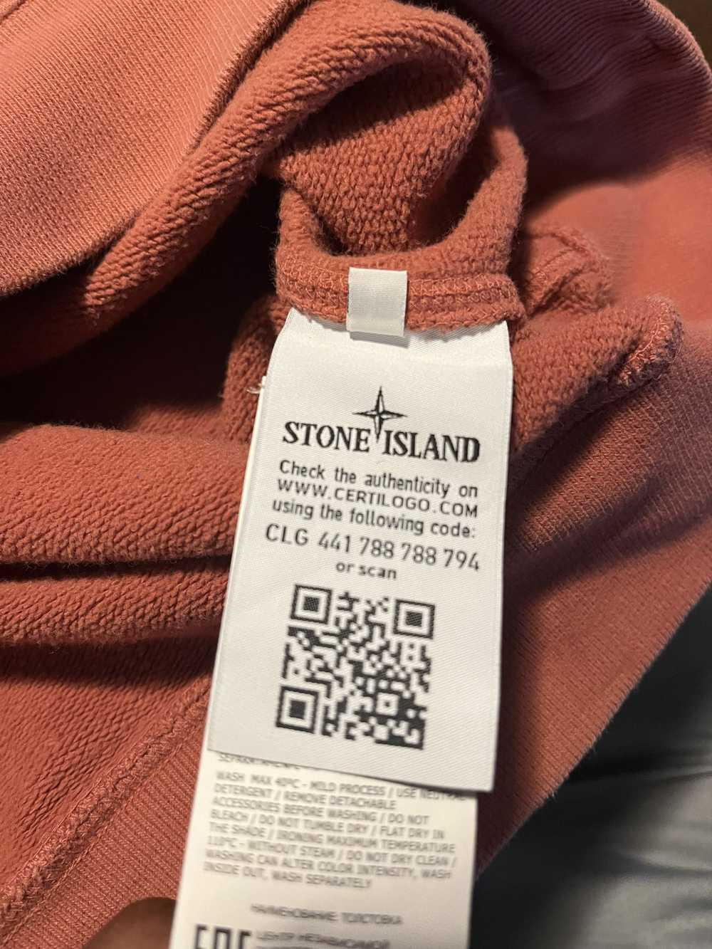 Stone Island Stone Island Coral Salmon Pink Large… - image 8