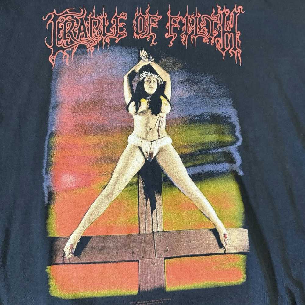 Vintage Vintage cradle of filth desire me like sa… - image 2