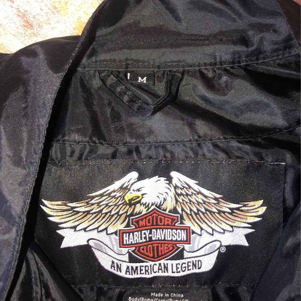 Harley Davidson Rain Light Weight Jacket Windbrea… - image 3