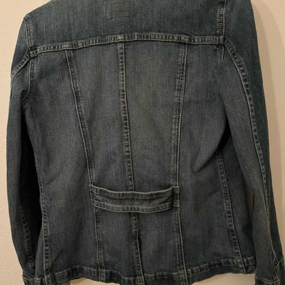 Calvin Klein vintage y2k denim jacket, size Mediu… - image 5