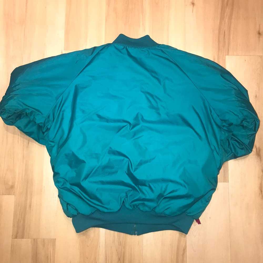 Vintage 90s Columbia Radial Sleeve Bomber Jacket - image 2