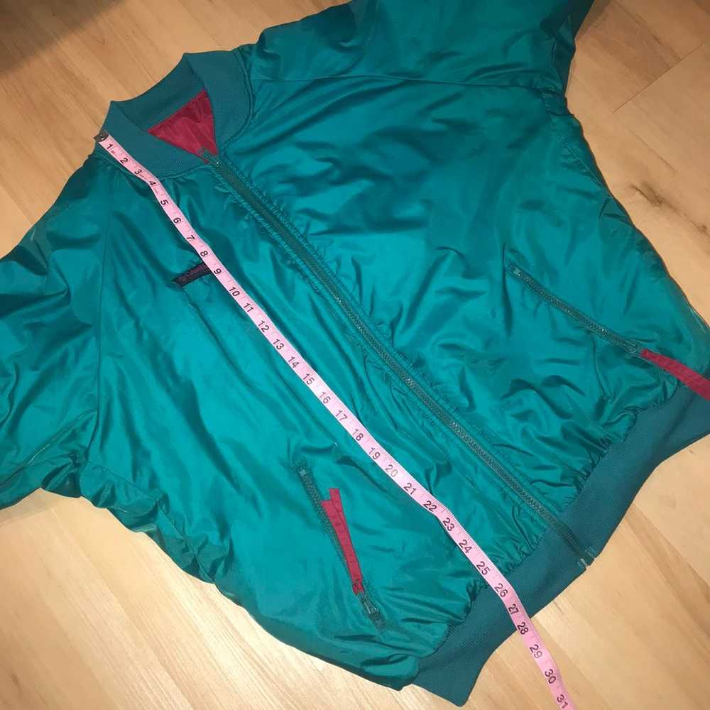 Vintage 90s Columbia Radial Sleeve Bomber Jacket - image 4