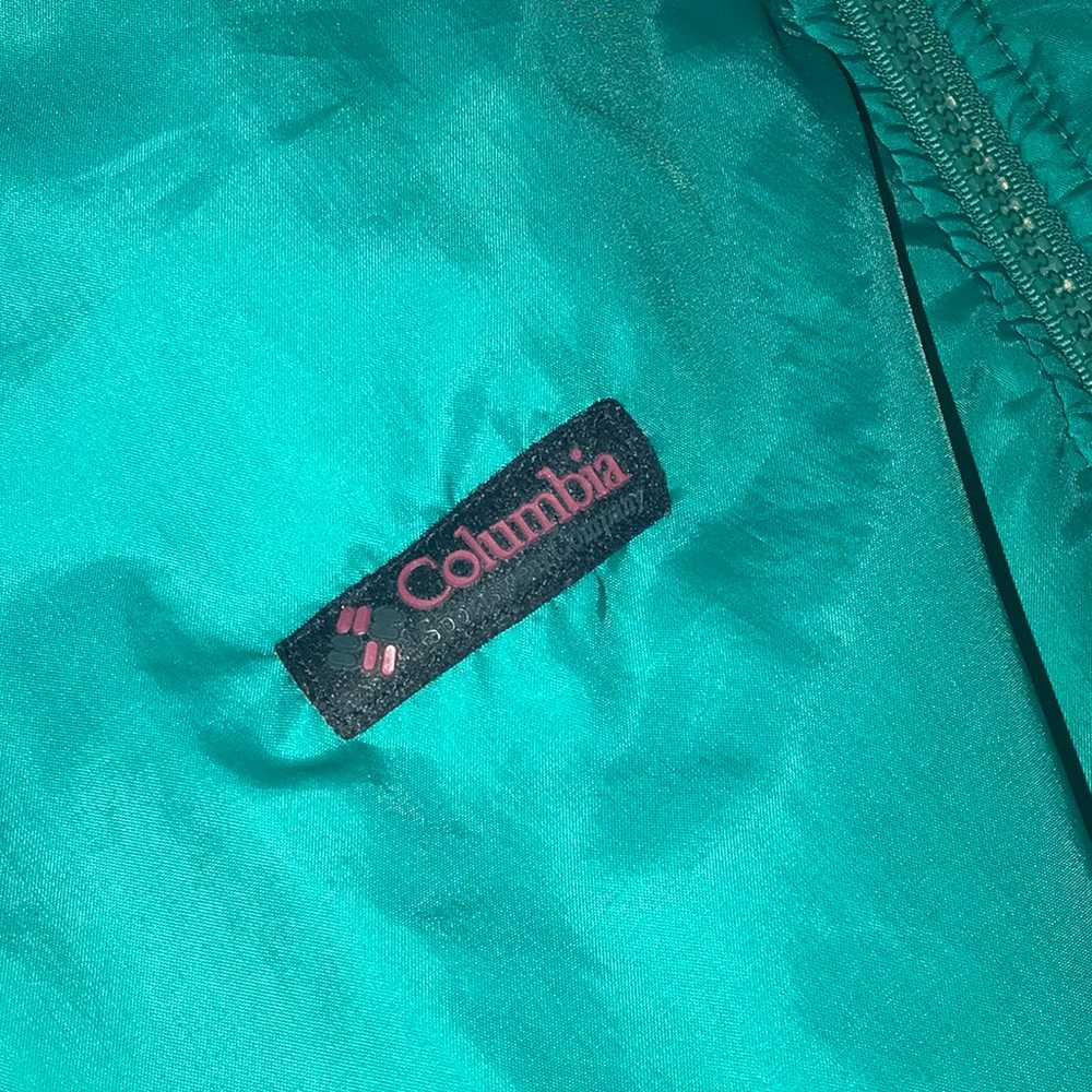 Vintage 90s Columbia Radial Sleeve Bomber Jacket - image 6