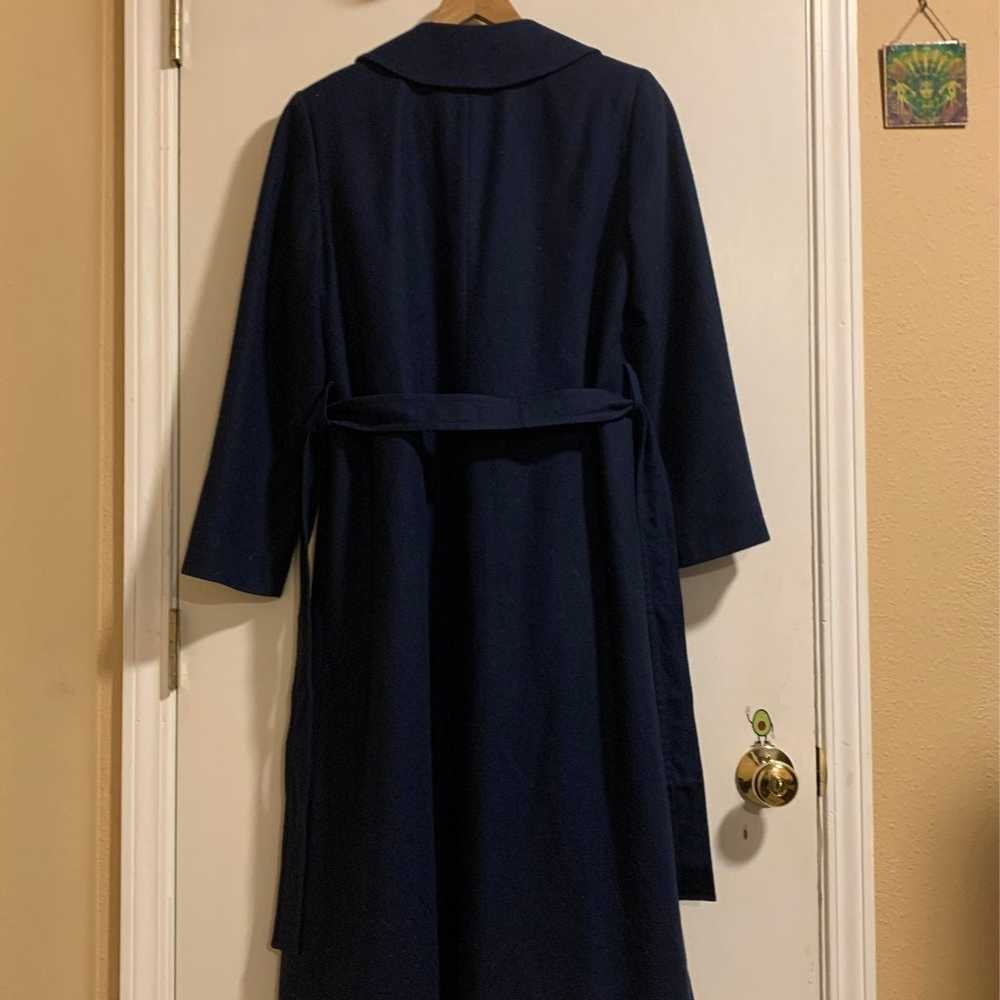 Vintage Pendelton 100% virgin wool trenchcoat wom… - image 4