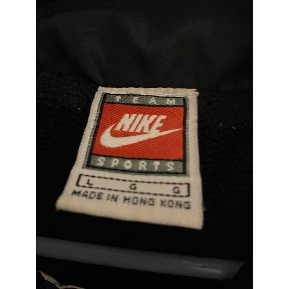 Vintage 90's Nike Sportswear Black White Swoosh W… - image 3