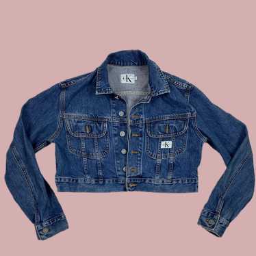 Calvin Klein denim jean jackets - image 1