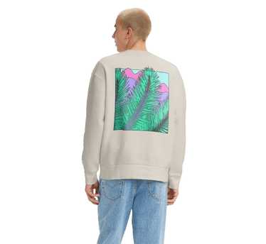 Levi's × Vintage Fresh Leaves Neon Streetwear Pul… - image 1