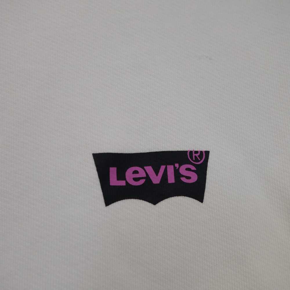 Levi's × Vintage Fresh Leaves Neon Streetwear Pul… - image 4